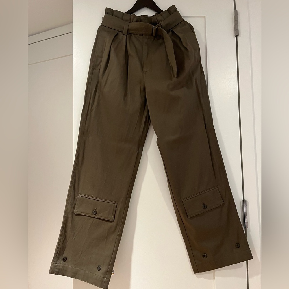 Banana Republic Paola Utility Pant Olive 6L - Picture 7 of 15
